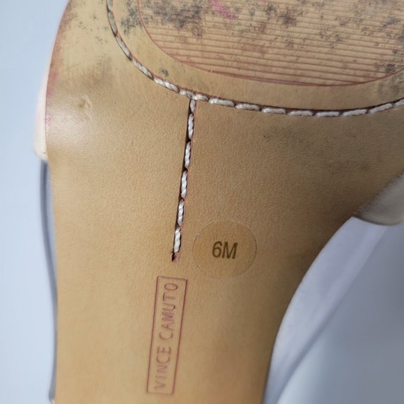 Vince Camuto Cream Mule Women's Size 6M - Picture 8 of 12